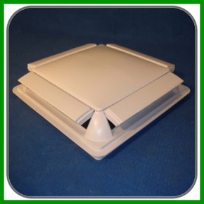 The Four Seasons hatch is versatile and easy to use. Open and close on all 4 sides of the vent. The Four Seasons Hatch is versatile and easy to use. It's now even easier to install thanks to preinstalled EPDM foam tape around the perimeter. Easy to open a