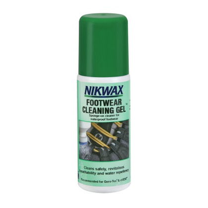 The safe cleaner for all waterproof outdoor and sports footwear. Cleans safely, revitalises breathability and water repellency.  How Nikwax Footwear Cleaning Gel maintains the breathability of your waterproof footwear.