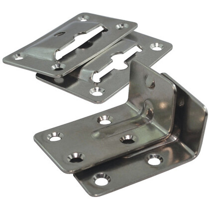 Removable Table Bracket 4pcs Stainless Steel