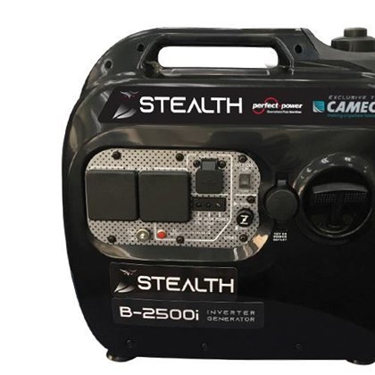 Camec's Stealth generator features the latest technology and engineering to provide superior performance. With a smart throttle to ensure the economic running and quiet operation, this lightweight design is the perfect portable generator to take with you