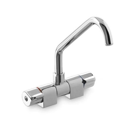 Dometic sinks are supplied without taps to give you the opportunity to choose your favourite model. If you are a friend of solid craftsmanship, the Dometic Tap AC 537 is the perfect choice for you. Made from high-quality brass material with a beautiful ch