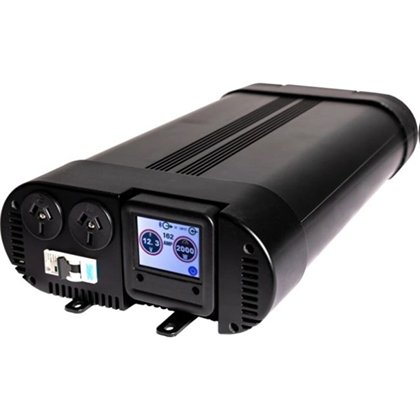 Power Train 2000W Inverter With Bluetooth Screen  Power Train Inverters convert 12v DC to 240v AC. This enables you to efficiently power a wide range of 240v household appliances, such as DVD Players, TVs, laptops, printers, coffee machines etc. Powertrai