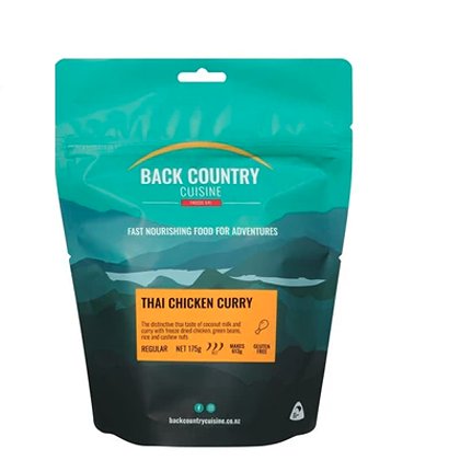 The distinctive Thai taste of coconut milk & curry with chicken, green beans and cashew nuts. Gluten Free.